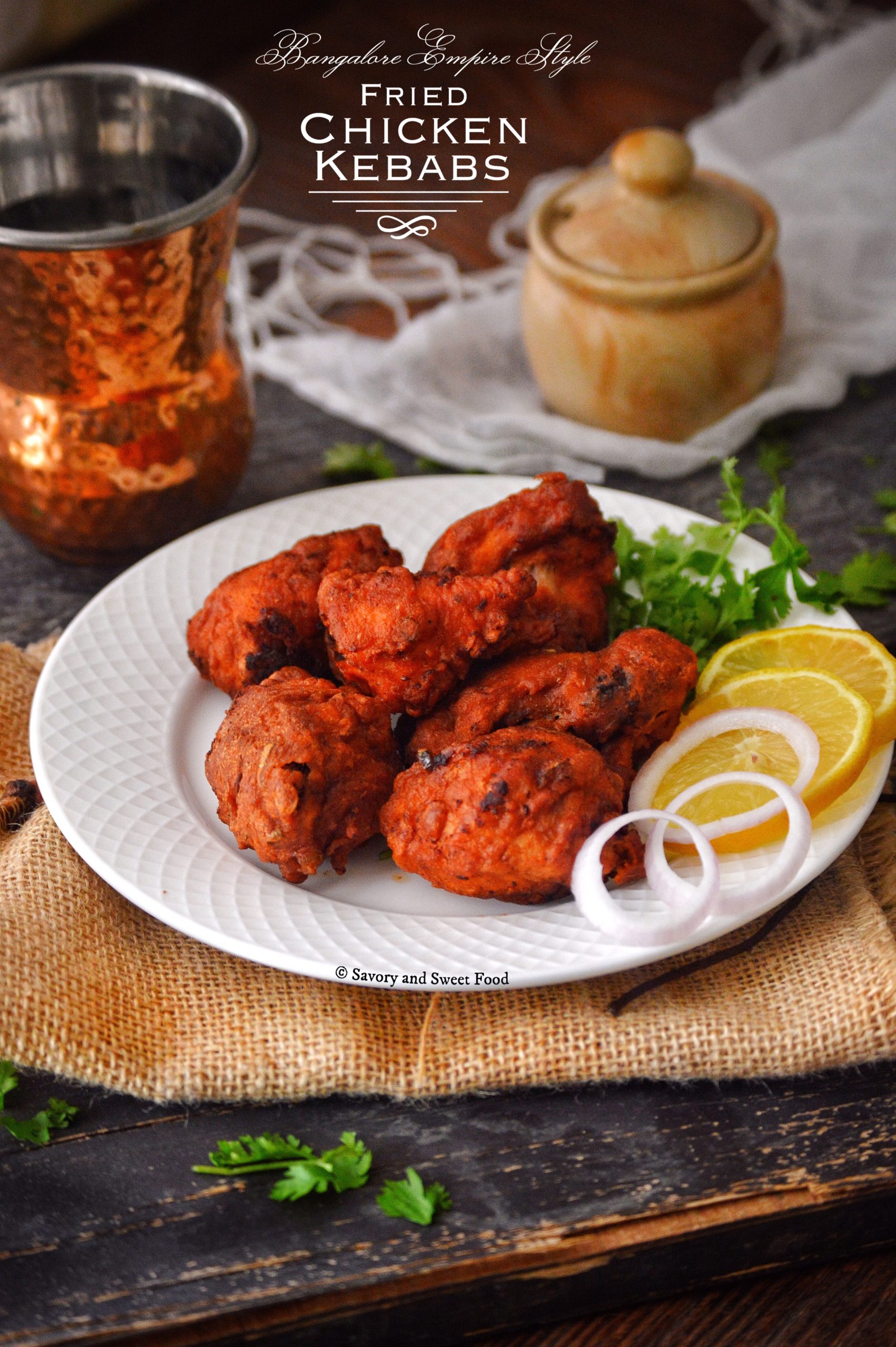 Fried Chicken Kebabs ( Bangalore Empire Restaurant Style) - Savory ...