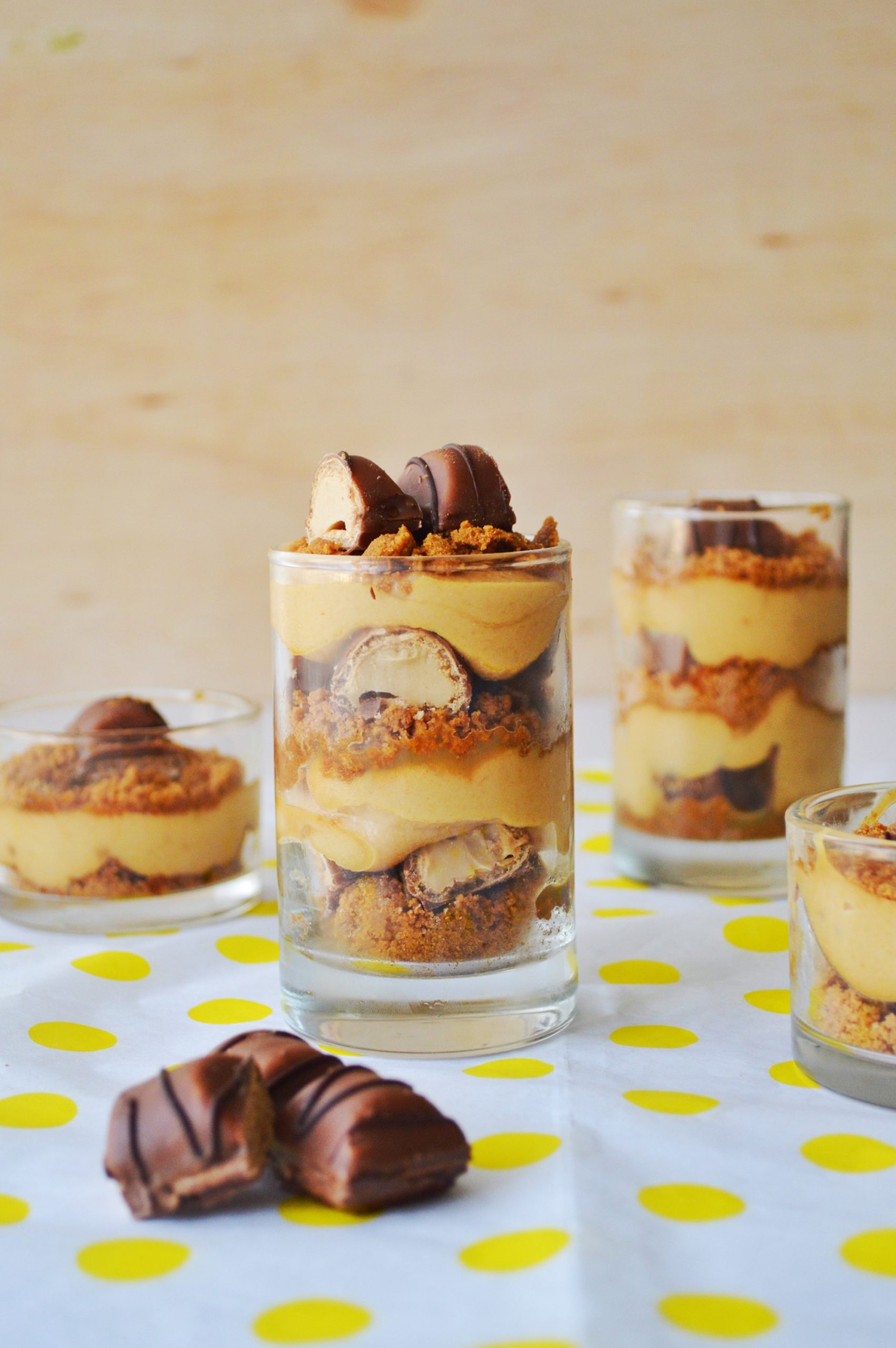 Kinder Caramel Trifle/ The 100th post - Savory&amp;SweetFood