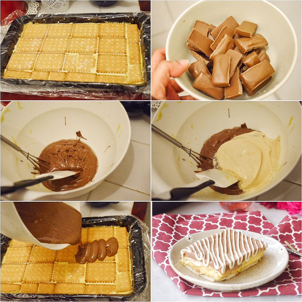 How-to-make-No-Bake-Chocolate-and-Cream-Layer-Pudding