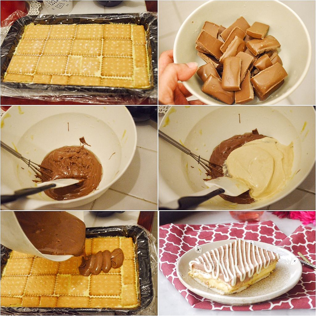 How-to-make-No-Bake-Chocolate-and-Cream-Layer-Pudding