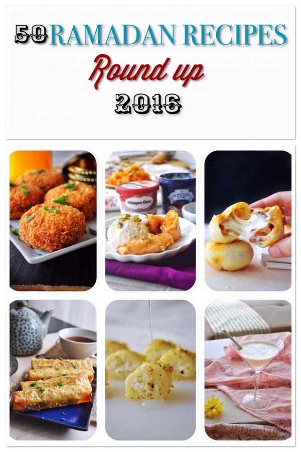 50 Ramadan Recipes Round-Up 2016 - Savory&SweetFood