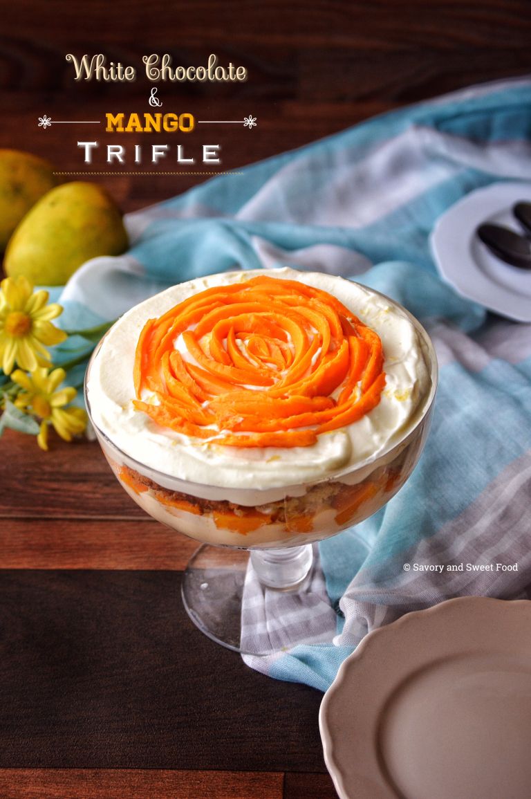 White Chocolate & Mango Trifle Savory&SweetFood