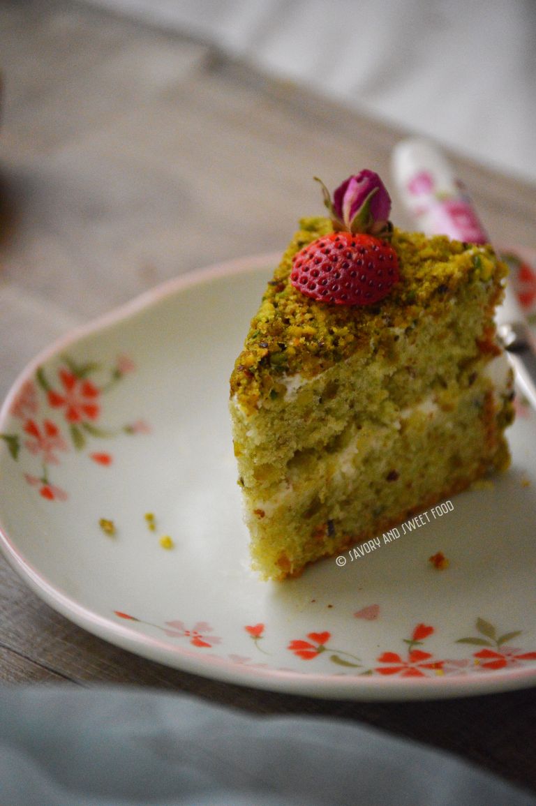 Pistachio Cake Savory&SweetFood