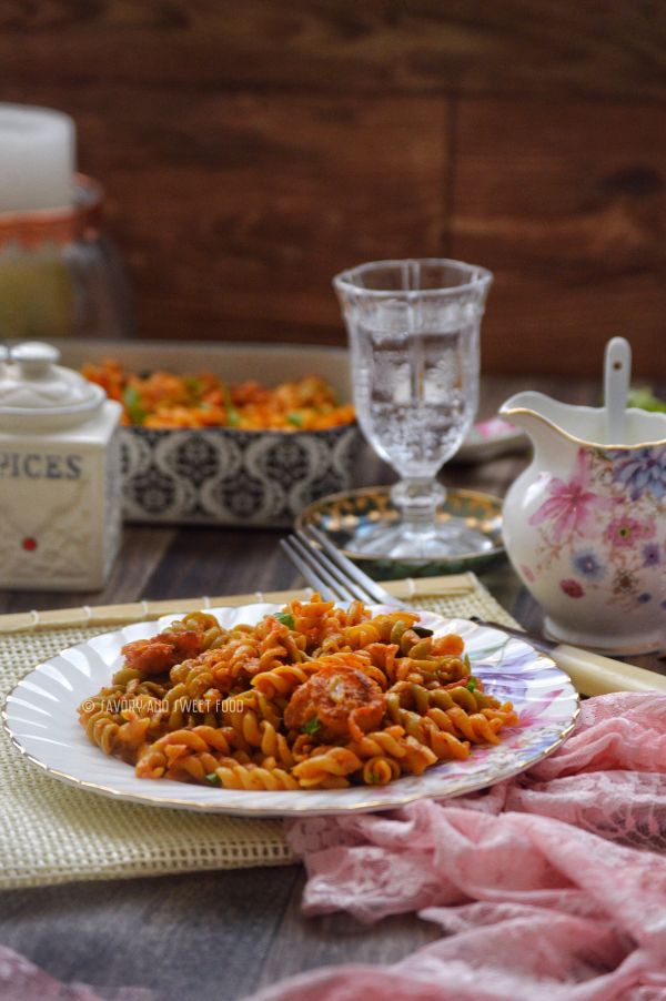 Spicy Prawn Pasta in Coconut Cream/ Milk Savory&SweetFood