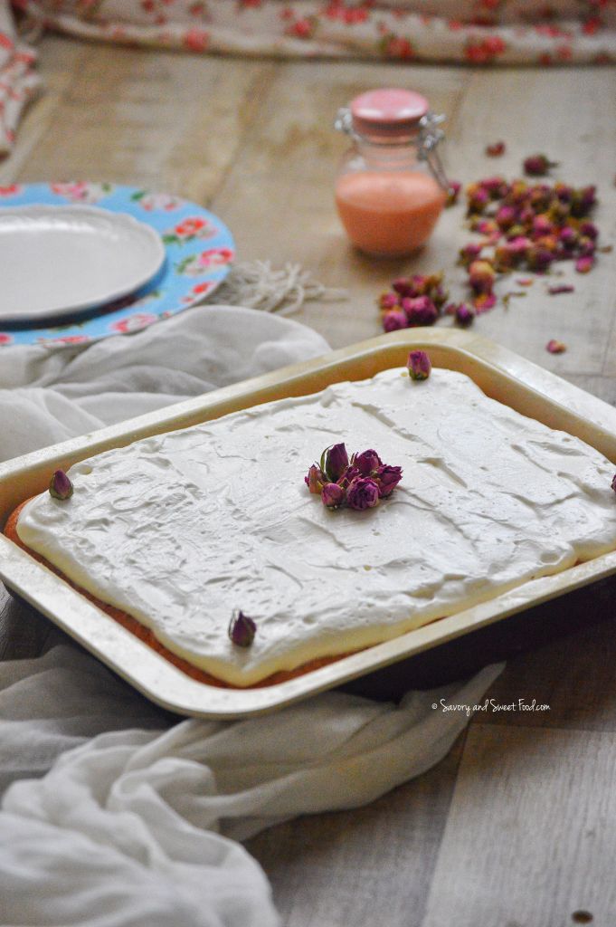 Rose Milk Cake