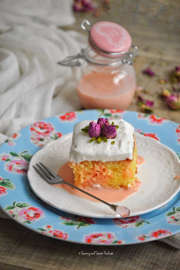 Rose Milk Cake