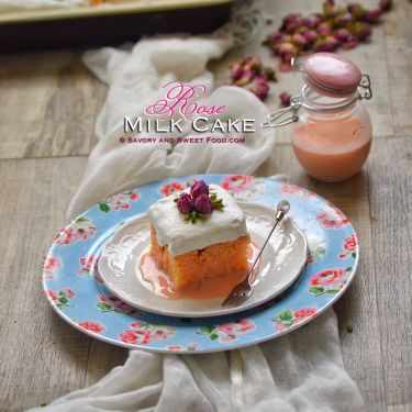 Rose Milk Cake