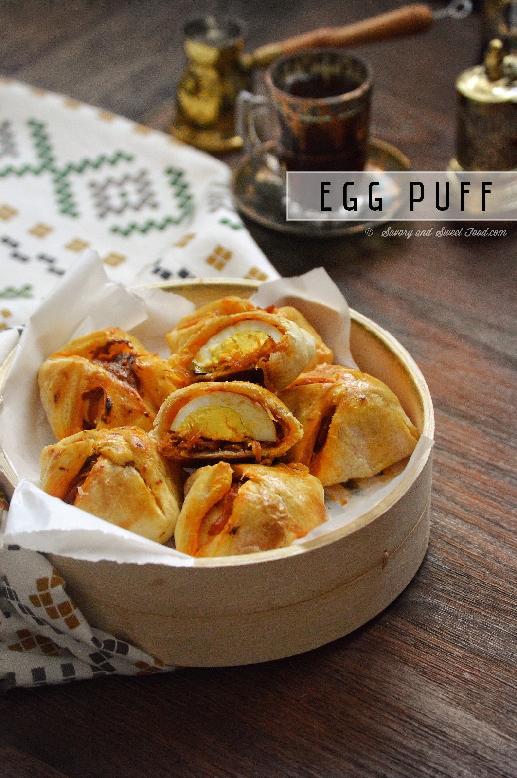 Egg Puffs - Kerala Style