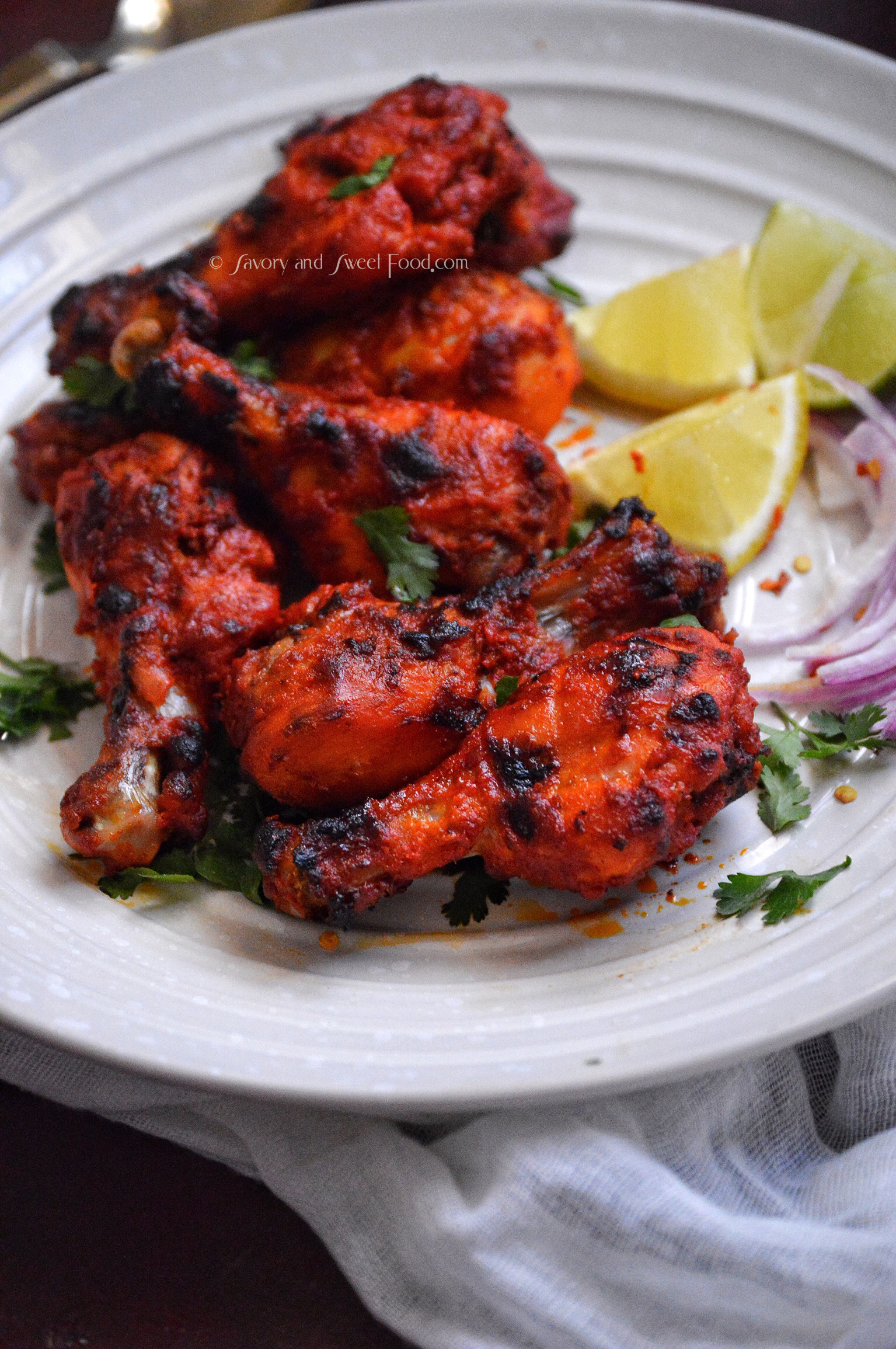 Tandoori Chicken - Savory&amp;SweetFood | Tandoori chicken recipe indian ...