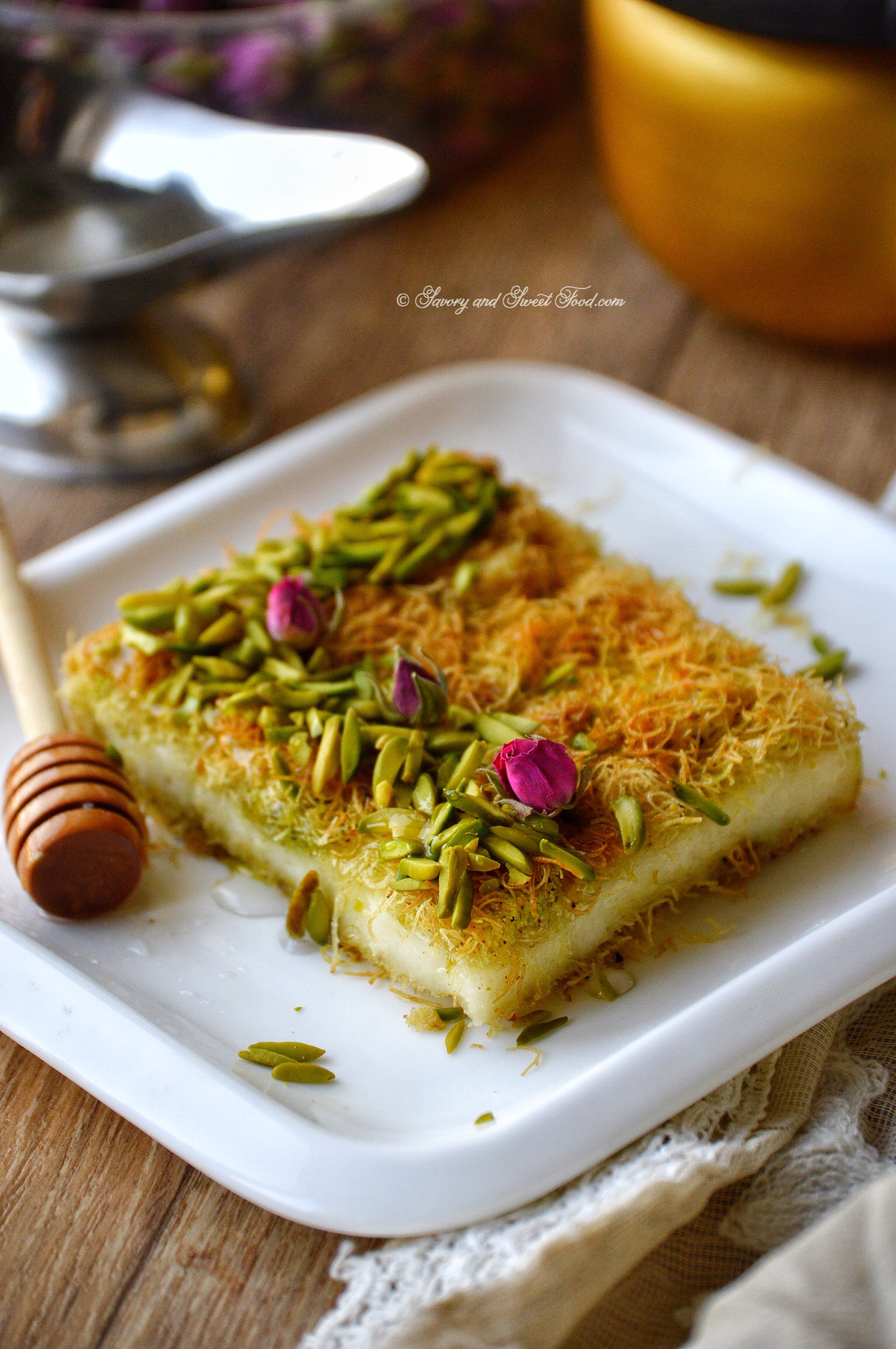 Cheese Kunafa/ Kanafe/ Kanafah - Savory&SweetFood