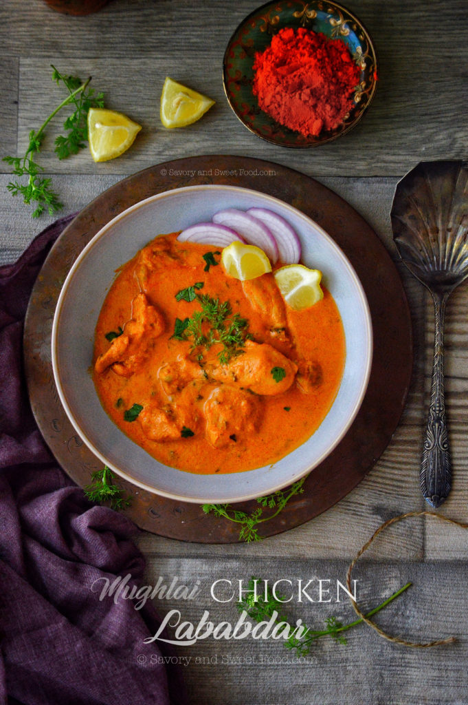 Chicken Lababdar - Savory&SweetFood