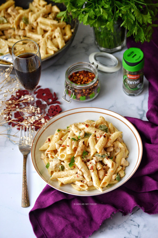 White Sauce Pasta Savory&SweetFood