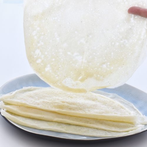 3 Ingredient Tissue Paper Crepes/Dosa (Gluten Free) Savory&SweetFood