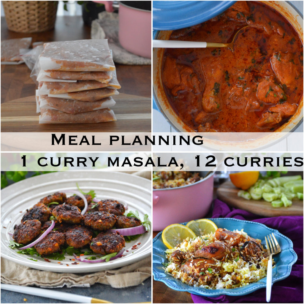 MEAL PLANNING Part 1 (bulk curry masala to make 12 curries, rice