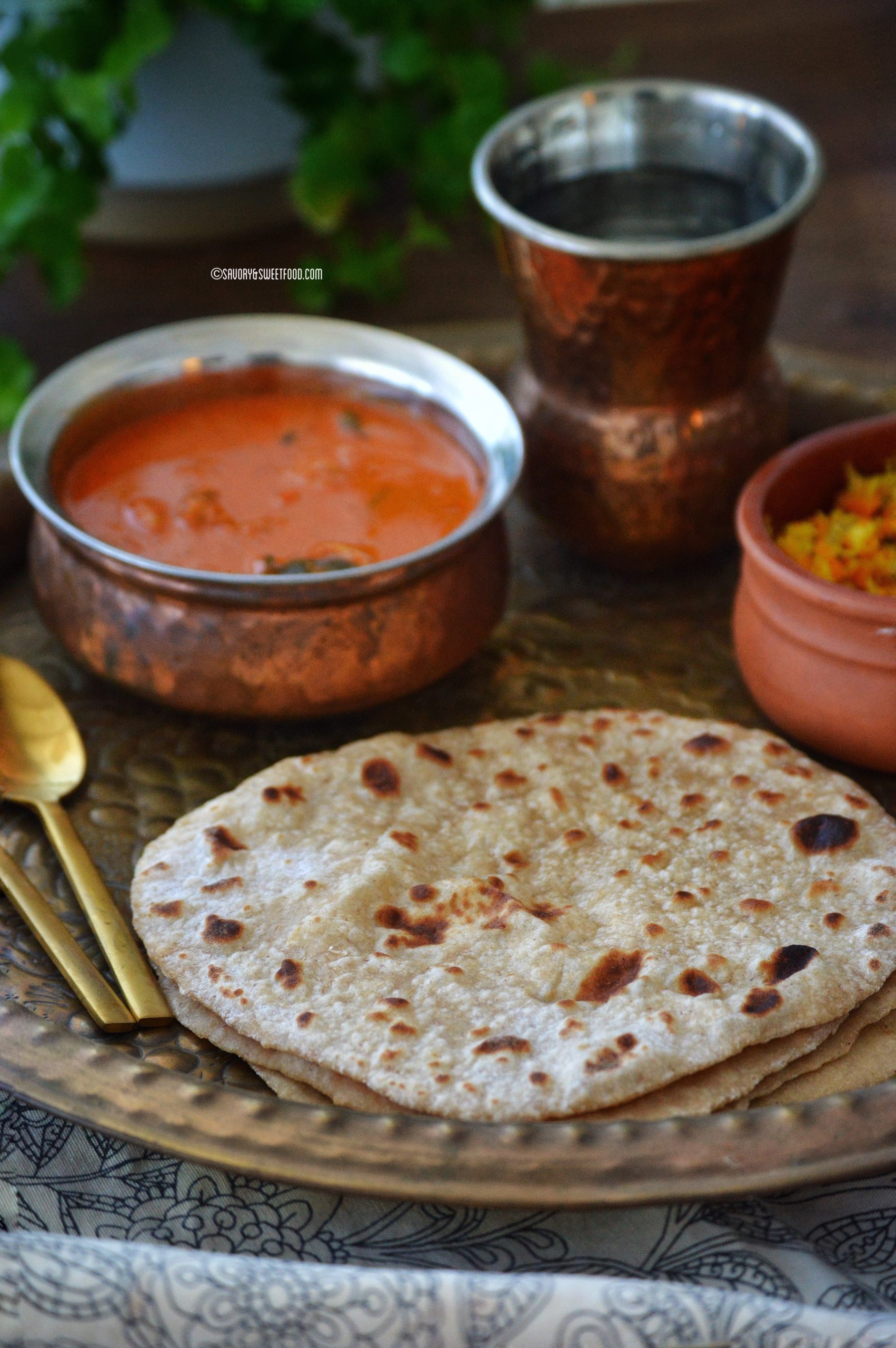 Soft Vegan Roti (Chapati) – My Plantiful Cooking
