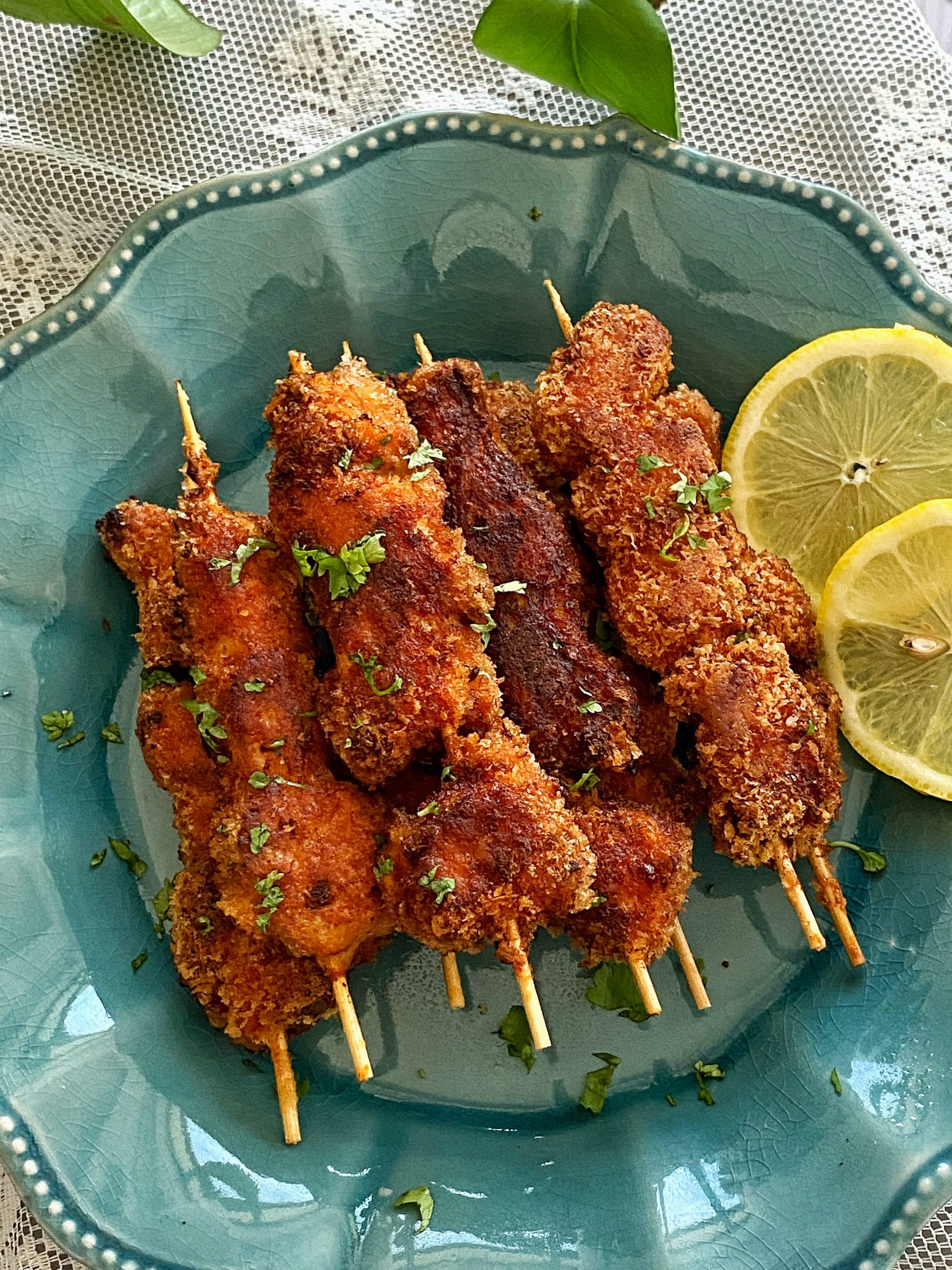 Fried Chicken On Sticks Savory SweetFood