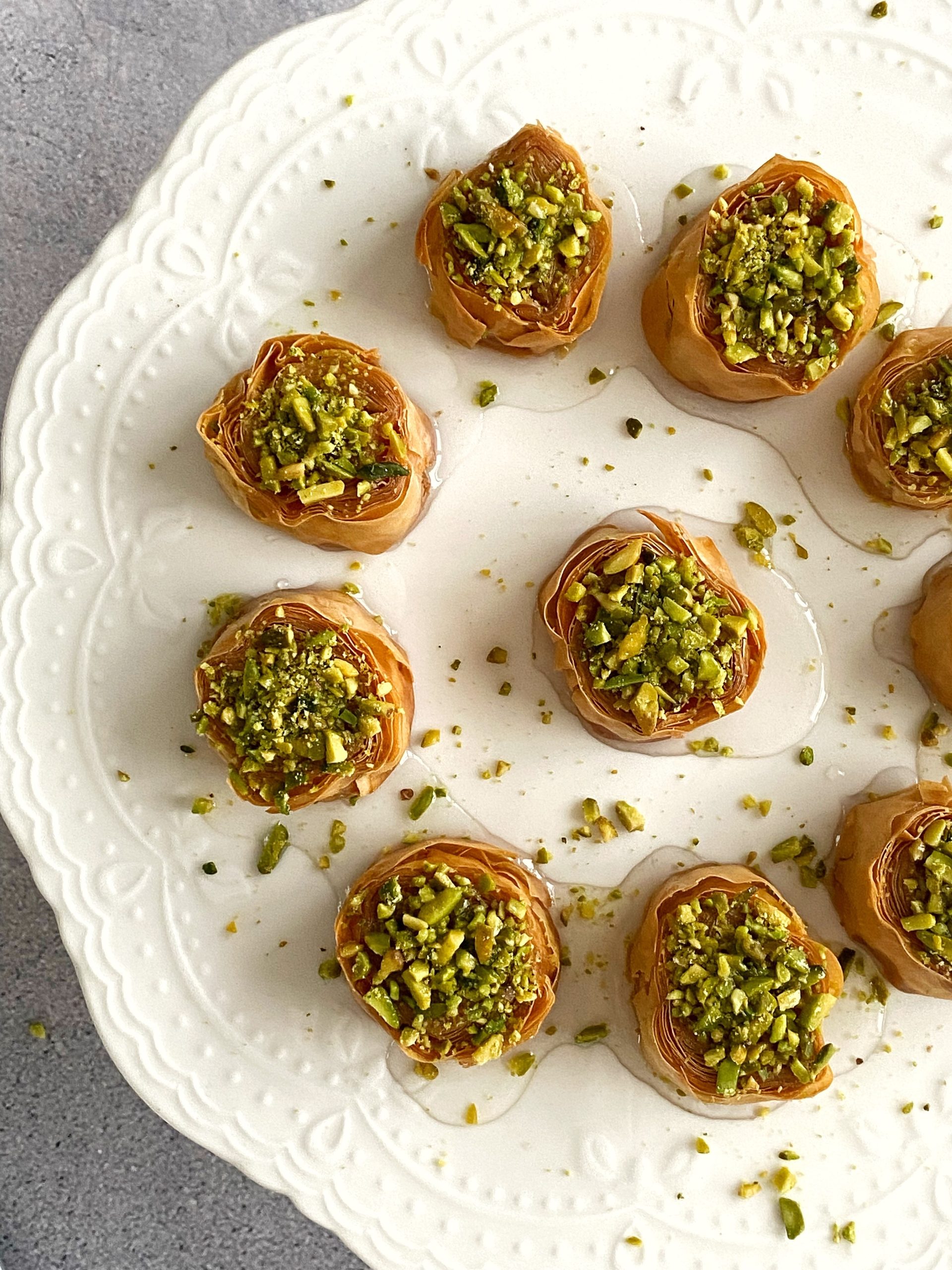 Single Step Pistachio Baklava | Baklava Hack - Savory&SweetFood